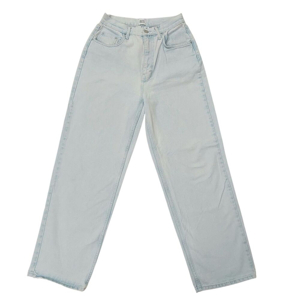 BDG Urban Outfitters High Rise Baggy Jeans Womens 30 Light Wash Cotton 90s Y2K
